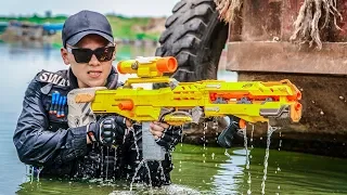 LTT Game Nerf War : Warriors SEAL X Nerf Guns Fight Inhuman Group The Escape From Enemy's Arms