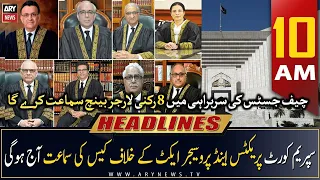 ARY News Headlines | 10 AM | 8th May 2023