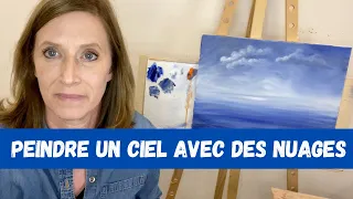 Comment peindre un ciel avec des nuages