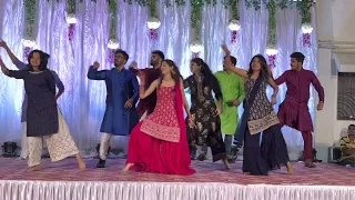 Wedding Sangeet dance - Nachde ne saare, Badri ki dulhaniya, Iski Uski and more