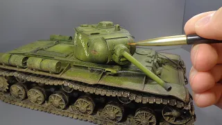 Model of the KV-1S tank