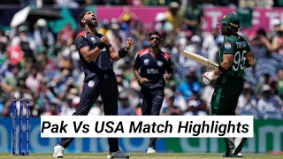 Pakistan Vs USA ICC T20 world cup highlights 2024 || USA Vs Pakistan T20 highlights 2024 || match 11