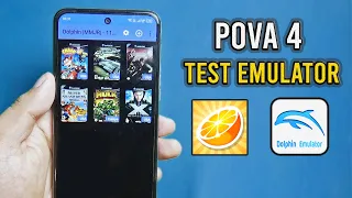 Test Dolphin & Citra Emulator MMJ Tecno Pova 4 | Mediatek G99 Main Emu Nintendo Gak kuat ?