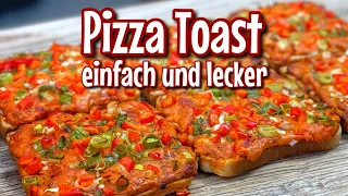 Pizza Toast - einfach und richtig lecker! - Westmünsterland BBQ