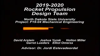Acrylic Hybrid Rocket Propulsion Design Project