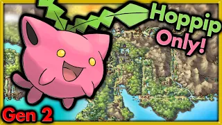Can I Beat Pokemon Gold with ONLY Hoppip? 🔴 Pokemon Challenges ► NO ITEMS IN BATTLE