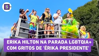 Erika Hilton discursa na Parada do Orgulho LGBTQIA+: 'Não abrimos mão da nossa humanidade', VEJA!