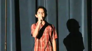 Xavier Vargas singing Honeybrowne's Texas Angel