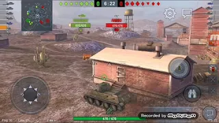 World of Tanks Blitz играю на 20 фулл фугасы