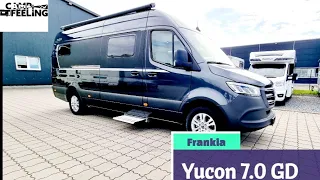 Frankia Yucon 7.0 GD Mod.22!Edler Campervan made in Bavaria 🚐V6 Powercamper mit richtig viel Platz 😎