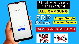 Finally New Method✅2024 | All Samsung Frp Bypass Android 11/12/13/14 Google Account Remove NO *#0*#