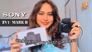 Quick Unboxing: Sony ZV1- MARK II + Shooting Grip GP-VPT2BT
