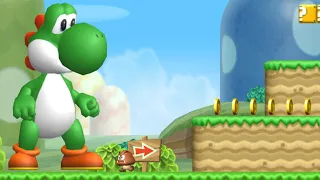 Giant New Super Mario Bros. Wii Yoshi Edition  - Walkthrough -  #02