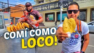 Probando COMIDA CALLEJERA en Santiago, República Dominicana | Empanadas Colombianas en RD.