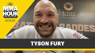 Tyson Fury on Critics of Francis Ngannou Fight: ‘Haters Going to Hate’ | The MMA Hour