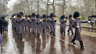 Band of the Irish guards at Black Sunday 2024