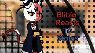 Blitzø react to “just look my way” // gacha reacts #gacha #gl2