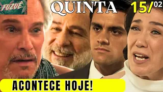 🟠 FUZUÊ capítulo de hoje QUINTA (15/02/2024)- resumo da novela FUZUÊ completo!