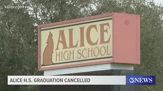 Alice ISD cancels outdoor graduation due to Gov. Abbott's order that limits gatherings of 10 or more