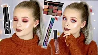 FULL FACE USING NEW MAKEUP!! | sophdoesnails