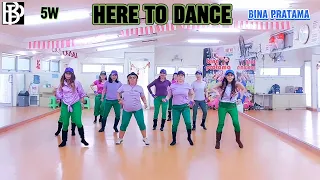 Here To Dance-Line Dance|Bina Pratama|May24|Chor: Maddison Glover|Here To Dance - The Veronicas