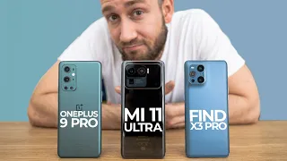 Mi 11 Ultra vs OnePlus 9 Pro vs Find x3 Pro Camera Test! | VERSUS