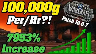 WoW: 100,000g Per/Hr SOLO?! | INSANE Price Increase