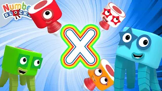 Number Magic Multiplication! 🔢✖️✨ | Learn to count with Maths Cartoons for kids | Numberblocks