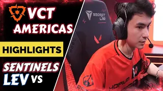 [VCT AMERICAS kickoff 2024] Sentinels vs. Leviatán  D7 map bind | Highlights | [VALORANT]