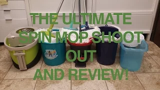 Spin Mop Review and Spin Mop Comparison - Watch This Before You Buy!