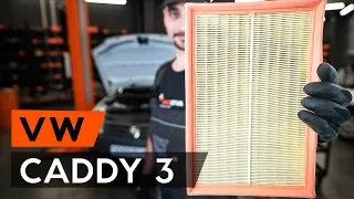 How to change air filter on VW CADDY 3 (2KB) [TUTORIAL AUTODOC]