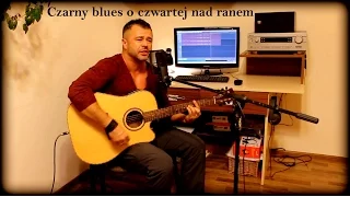 SDM. Czarny blues o czwartej nad ranem. cover. Robert Durlej