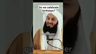 do we celebrate birthdays by @muftimenkofficial #allah #religion