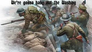 Hang out the washing | british soldier song | [with subtitles]