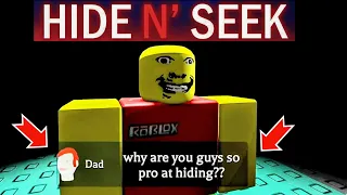 Roblox Weird Strict Dad - HIDE N SEEK Gamemode Ending | New Secret Ending