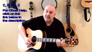 How to Play Lean On Me - Bill Withers (cover) - Easy 4 Chord Tune