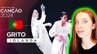 LET'S REACT TO IOLANDA "GRITO" (FESTIVAL DA CANÇÃO SEMI-FINAL) PORTUGAL EUROVISION 2024