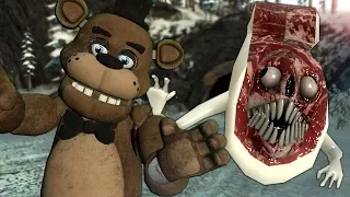 We Found the SCARY BRIDGE WORM in Gmod! - Garry's Mod Multiplayer Survival