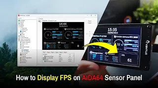 How to Display FPS on AIDA64 Sensor Panel