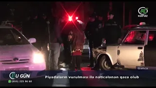 Piyadaların vurulması ilə nəticələnən qəza olub