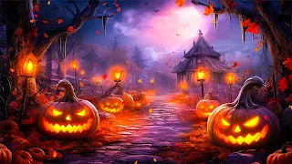 Best Spooky Halloween Playlist 2023🎃 Haunted Graveyard Ambience 👻 Relaxing Halloween Music For Sleep
