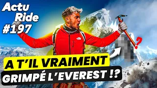 Inoxtag a-t-il vraiment grimpé l'Everest ? Un rider qui saute au dessus sa maison en VTT !