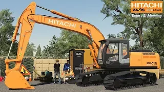 HITACHI ZAXIS 290 LCN-5 Presentation | Farming Simulator 19