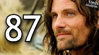 ARAGORN'S AGE Changes This Important Scene... | 1min Analysis #shorts