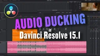 Mix Dialogue & Music EASY | Audio Ducking Davinci Resolve 15.1 Tutorial