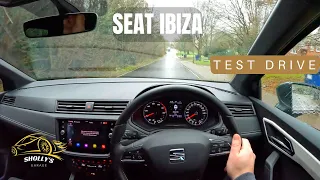 Seat Ibiza POV Test Drive [ASMR In the rain] London England