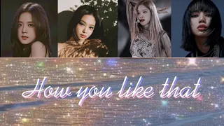 Blackpink (브레이크핀크) how you like that cover by Nara