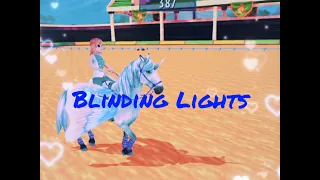 Blinding Lights- Horse Riding Tales music video