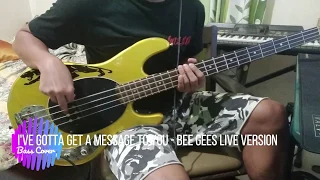 I've gotta get a message to you - Queen Live Version Bass Cover
