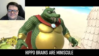 B-Lo King K. Rool vs King Hippo RAP REACTION!!